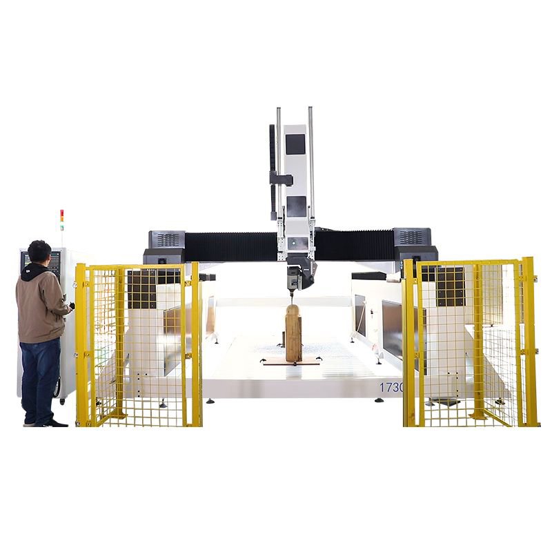 Gantry Moving 5 Axis CNC Router Machine